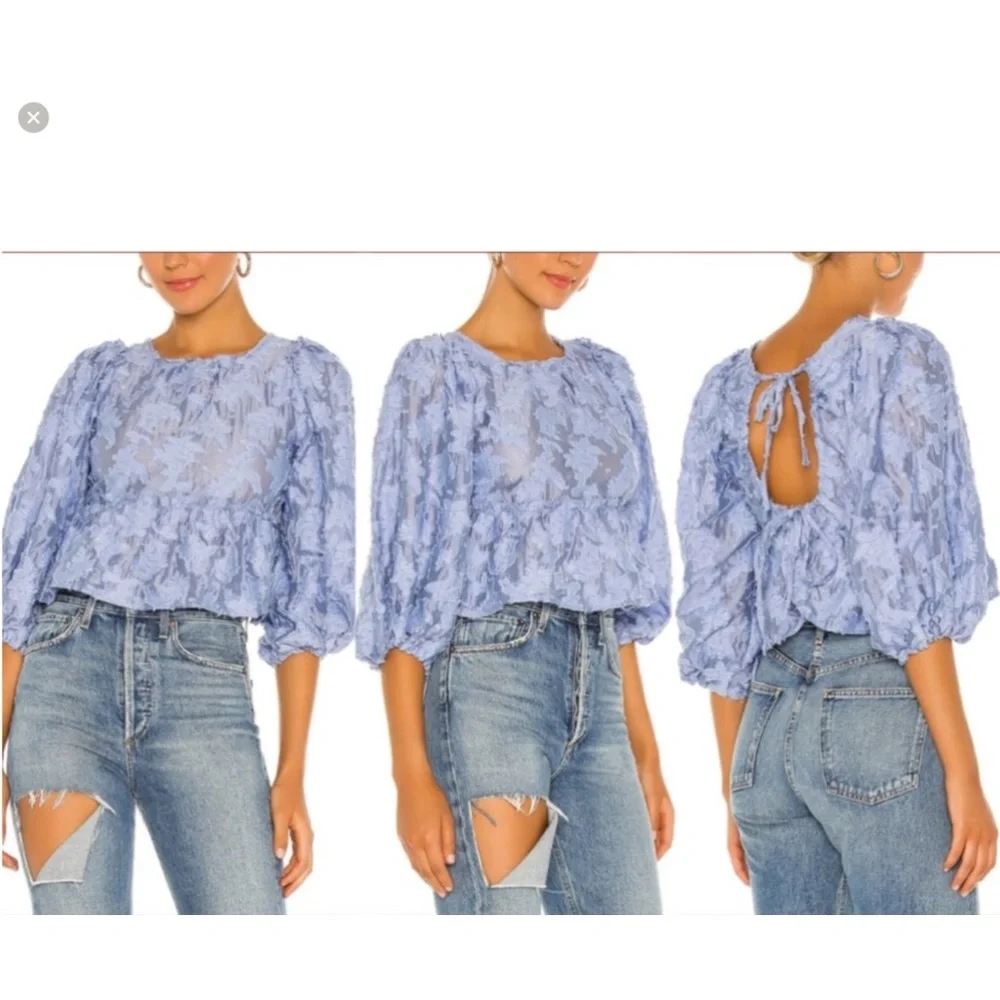 Free People lavender sheer